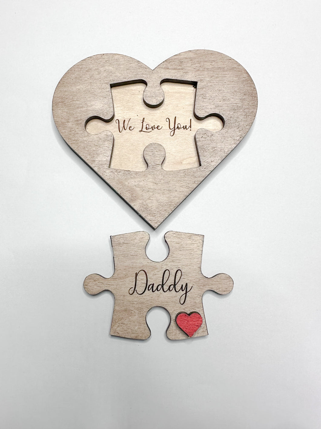 Dad Puzzle Piece Fathers Day Keepsake Gift Plaque | You are the Piece that holds us together