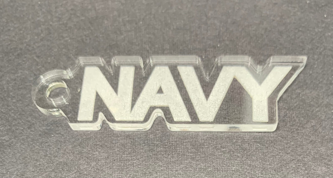 Navy Keychain