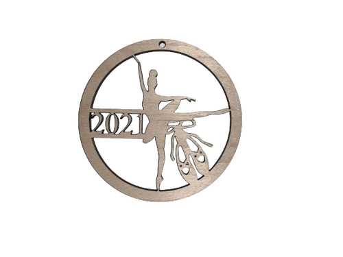 Ballet Dancer 2021 Ornament